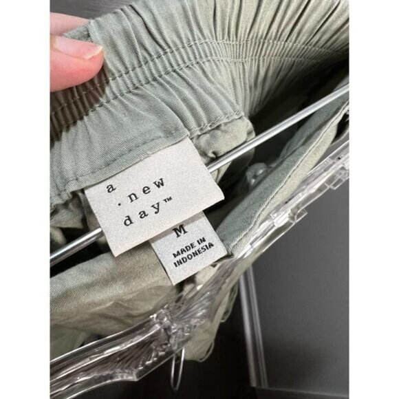 A‎ New Day Teal Shorts Medium Stretch Summer Trendy Mint green - Picture 6 of 6